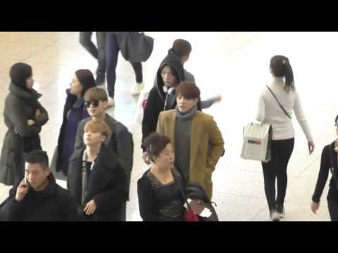 160109 iKON Incheon Airport