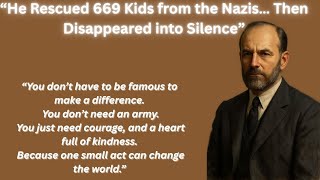 This Man Saved Hundreds of Children from Death – But Never Spoke About It