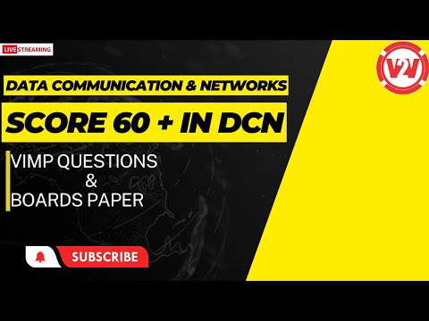 DCN | SY diploma | Board Paper Solution & VIMP for Board Exam