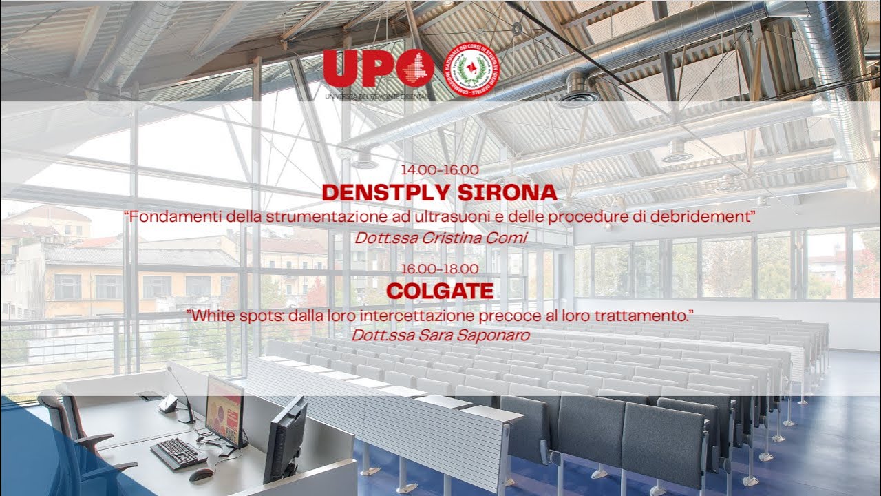 XIX Congresso Nazionale dei Corsi di Studio in Igiene Dentale - Workshop Dentsply Sirona + Colgate