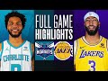 HORNETS at LAKERS | FULL GAME HIGHLIGHTS | December 28, 2023