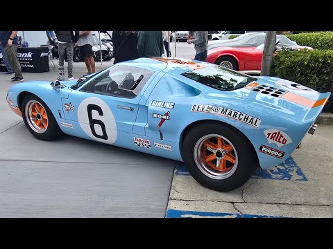 Ford Gt40 Mk1 Raw Exhaust Sound! LOUD!!!🦅🔥