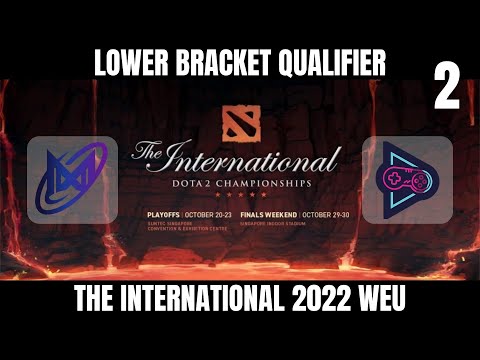 Nigma Galaxy vs DGG Esports Game 2 | Bo3 | Lower Bracket WEU Qualifier The International 2022 TI11
