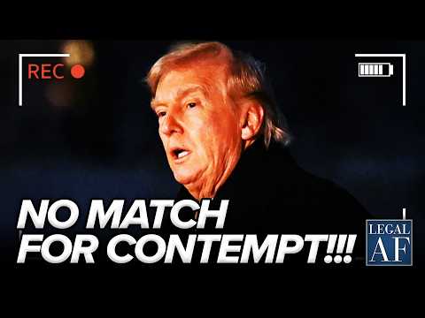 Trump Gets BRUTALLY CHECKED in Court as His LAWLESSNESS Meets CONTEMPT