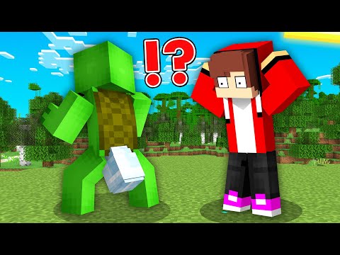 JayJay & Mikey - Minecraft - OMG Mikey had a BABY 🤣 from JJ in Minecraft Funny Challenge - Maizen Mizen JJ and Mikey