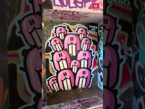 To miejsce z największą ilością graffiti na metr kwadratowy we Wrocławiu
