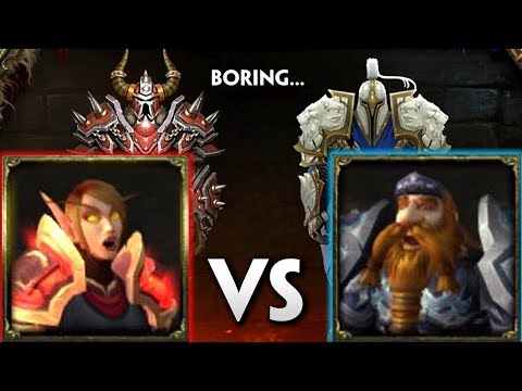 Lady Liadrin vs. Muradin Bronzebeard (Horde) - Boring Stromgarde Warfront (WOW BFA)