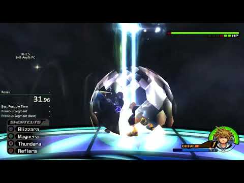KH2.5 Lvl 1 Any% - Roxas (Blast and Blurious)
