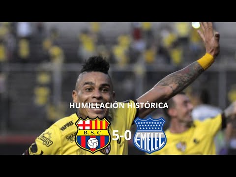 BARCELONA 5-0 EMELEC | CAMPEONATO 2016 | 5-0 TE DUELE Y TE ACUERDAS COQUETA