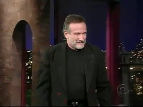 デヴィッド・レターマンとのレイトショー - ロビン・ウィリアムズ (Late Show with David Letterman - Robin Williams)