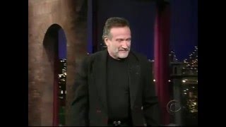 Late Show with David Letterman - Robin Williams