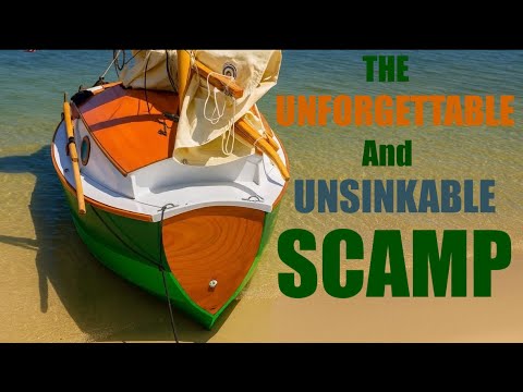 SCAMP SAILBOAT-RICH GUY MICROCRUISER?  BEST SAILBOAT FOR SOLO SAILING-￼INVEST IN BOAT, RETIRE & SAIL