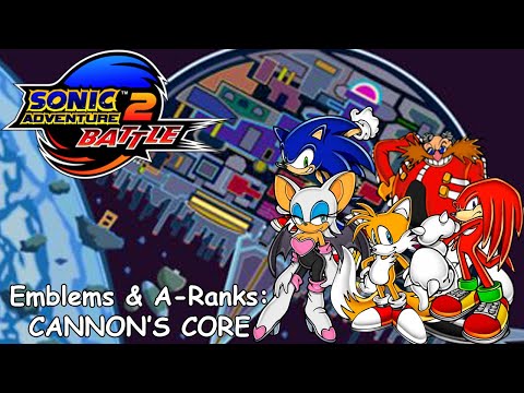 Slim Plays Sonic Adventure 2: Emblems & A-Ranks - Cannon's Core