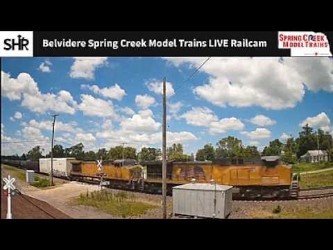 Live webcam view of Belvidere Spring Creek Railcam