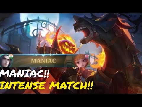 MANIAC !! INTENSE MATCH! - OFFLANE GAMEPLAY! FEARLESS LEOMORD!!.