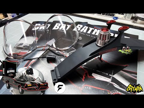 Build the 1:8 Scale 1966 Batmobile - Pack 2 - Stages 3-5