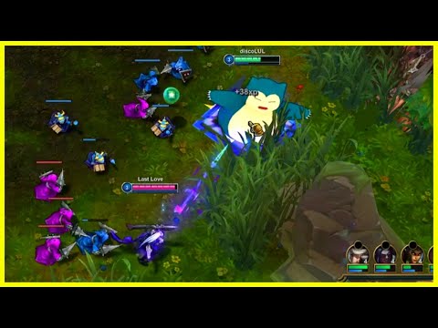 LoL Classic - Snorlax Bait - Best of LoL Streams #1503