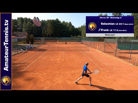 4. Medenspiel 2023 | Amateur Tennis Match | Frank vs Sebastian | LK 17.2 vs. LK 23.1  (NTRP 3.0)