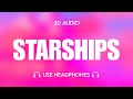 Nicki Minaj Starships 3D AUDIO