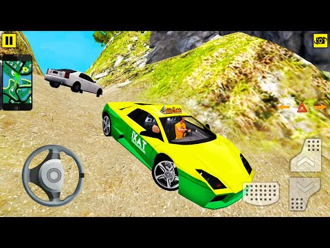 Lamborghini Uber Car Driver - Offroad Taxi Driving Simulator #6 - Android Gameplay