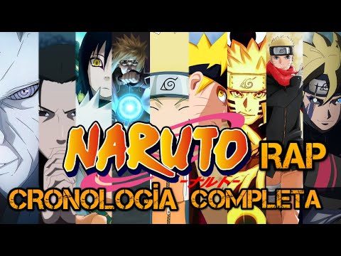 CRONOLOGÍA COMPLETA de NARUTO RAP | Crónologias Anime Rap | Gaara1017