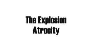 Atrocity - The Explosion (Sub. Ingles-español)