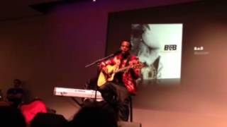 B.o.B performs new song &quot;One Day&quot; unplugged