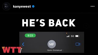 YE RETURNS TO INSTAGRAM | war has been won?