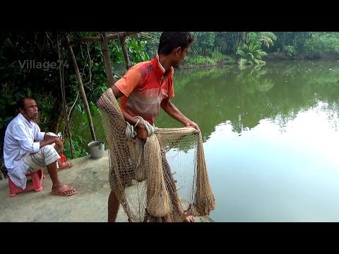 Unbelievable Cast Net Fishing Videos।Catching Lot of fish by cast net। Net fishing videos(part-381)