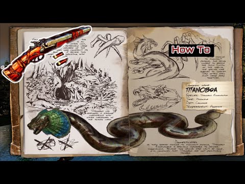 Ark: how to kill three Titanoboa in a row (easy)
