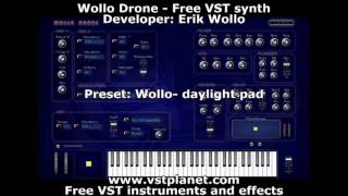 Video thumbnail for Wollo Drone - Free VST synth - vstplanet.com by Plugins Collection