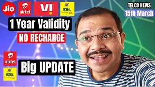 Latest Change For Jio Airtel VI & BSNL Proposed by Raghav Chadha, Airtel Big Ste