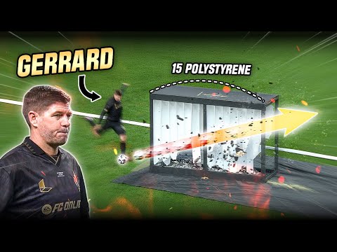 CAN STEVEN GERRARD BREAK 15 BOARDS WITH A FOOTBALL?