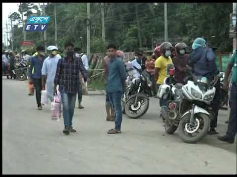 রাজধানীতে প্রবেশপথগুলোতে বেড়েছে ঘরমুখো মানুষের ভীড়