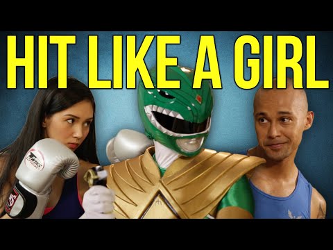 Hit Like A Girl - feat. Roxanne Barcelo and Will Devaughn [FAN FILM] Power Rangers Video