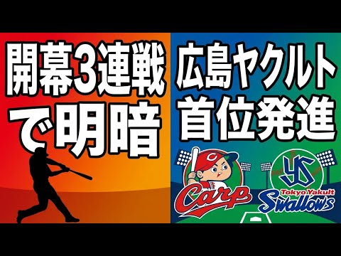 【2026年プロ野球開幕3連戦結果】広島・ヤクルト・ソフトバンク3連勝！中日・DeNA・日本ハム3連敗で明暗