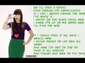 Demi Lovato - It's Not Too Late - Karaoke 