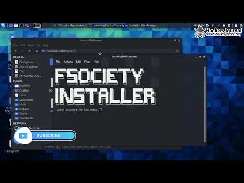Installing Fsociety in Kali Linux 2020.4 | Hackers Journal