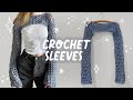 easy fishnet sleeves/shrug | crochet tutorial