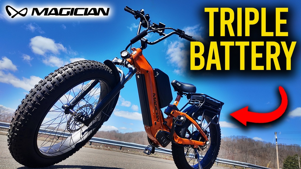 🔋100 Mile Range Magician Alpha⚡45ah, 72v, 50mph