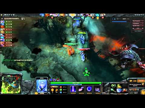 DotA2 - Luna double rampage