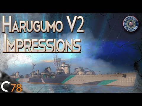 Harugumo V2 (Tier 10 Destroyer) First Impressions | World of Warships