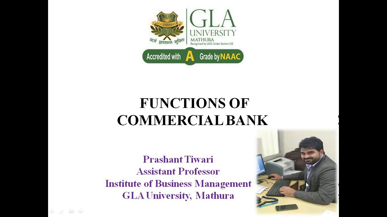 Part 1 Functions of Commercial Bank | Primary Functions | Detailed Description !!!