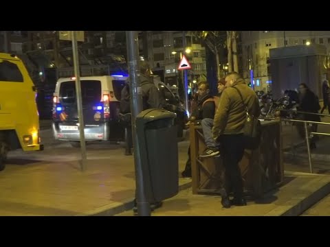 Incivismo no intercambiador da Avenida de América