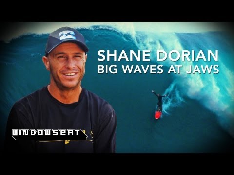 Shane Dorian Surfs Big Waves at Jaws