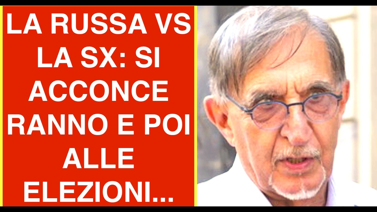 LA RUSSA VS LA SX: SI ACCONCERANNO E POI ALLE ELEZIONI...