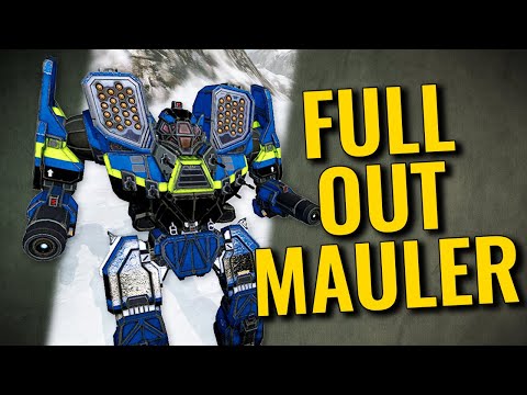 Creative Machine Gun Mauler Build! - German Mechgineering #340 - Mechwarrior Online 2021