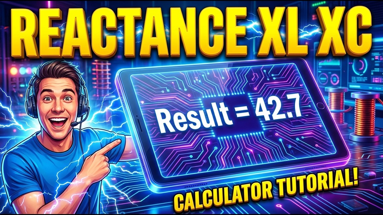 Reactance Xl Xc Interactive Calculator