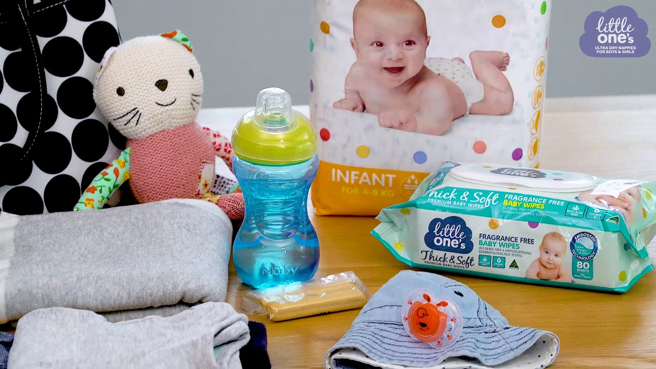 Little Ones Nappy Bag Prep