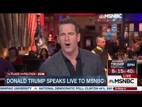 MSNBC: Thomas Roberts Interviews Donald Trump - February 17, 2016